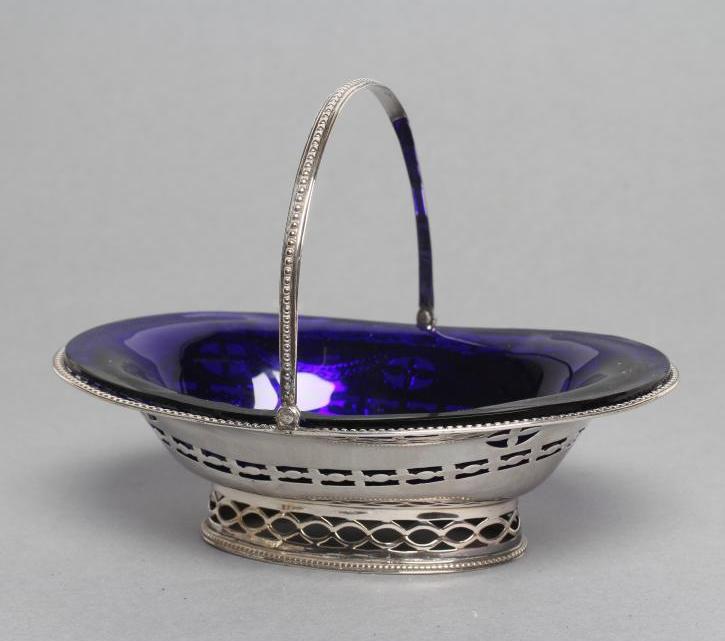 A GEORGE III EPERGNE BASKET Image