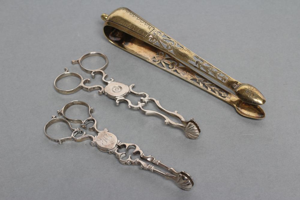 TWO PAIRS OF GEORGIAN SCISSOR SUGAR NIPS Image