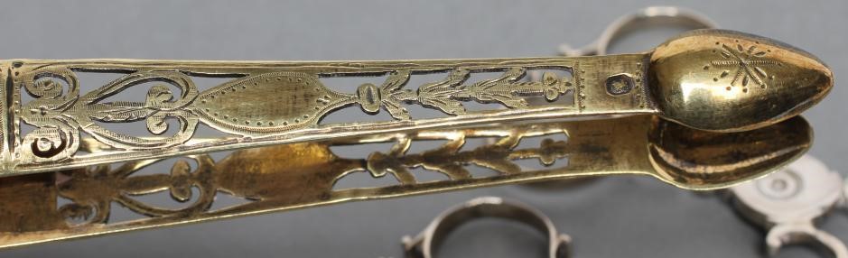 TWO PAIRS OF GEORGIAN SCISSOR SUGAR NIPS Image