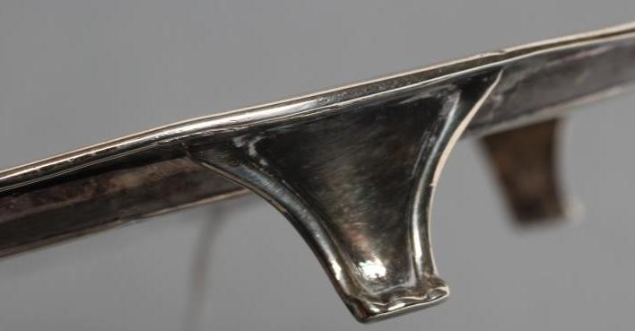 A LATE GEORGE III TEAPOT STAND Image