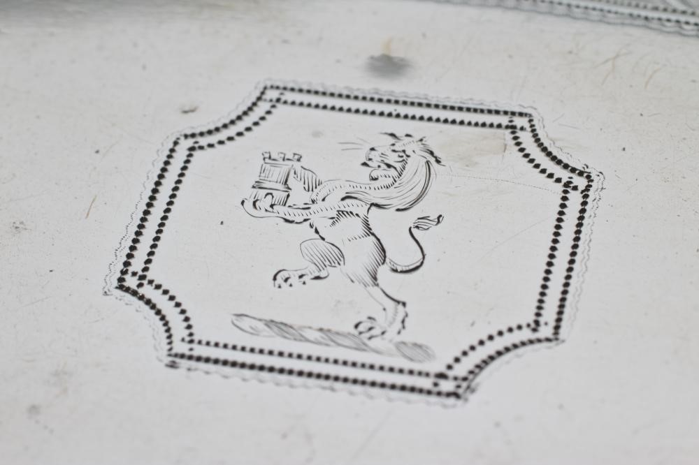 A GEORGE III SPOON TRAY Image