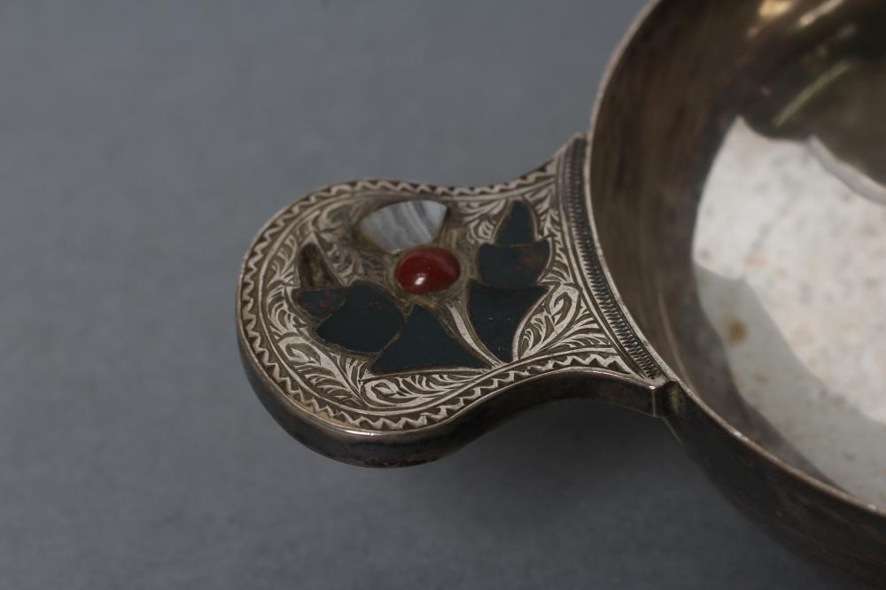 A PAIR OF LATE VICTORIAN QUAICHS Image