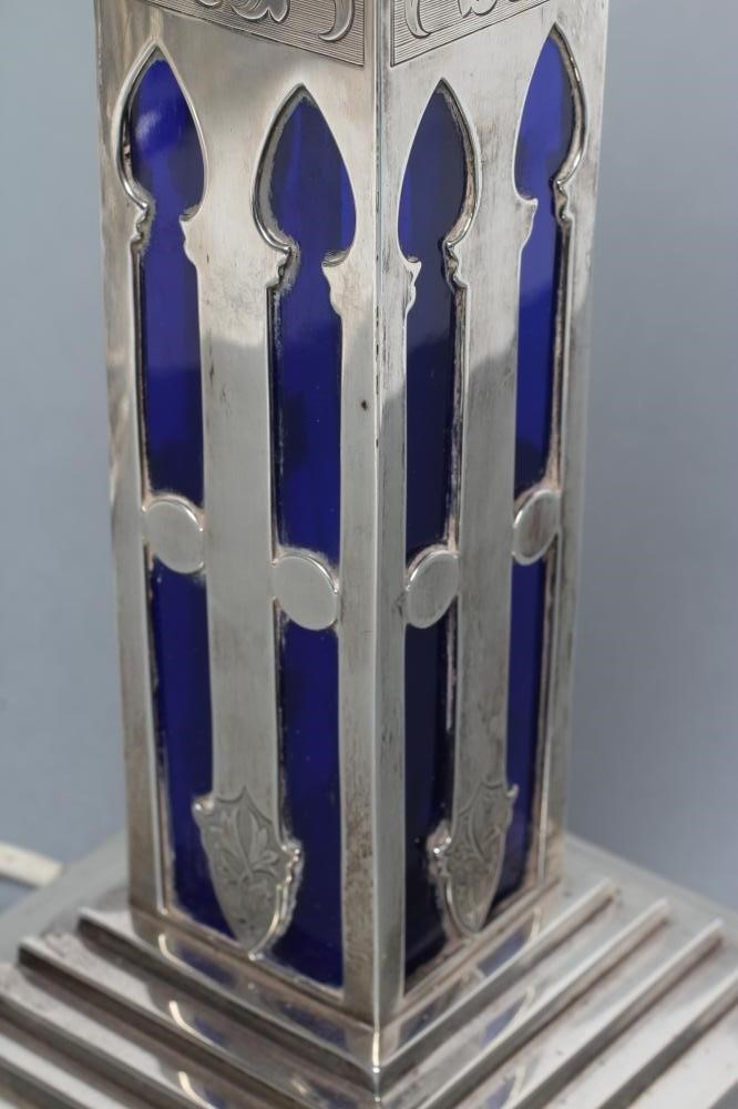 AN ELECTRIC TABLE LAMP BASE Image