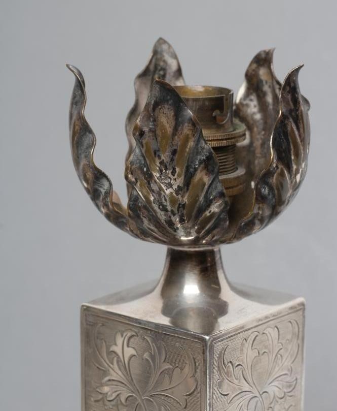 AN ELECTRIC TABLE LAMP BASE Image