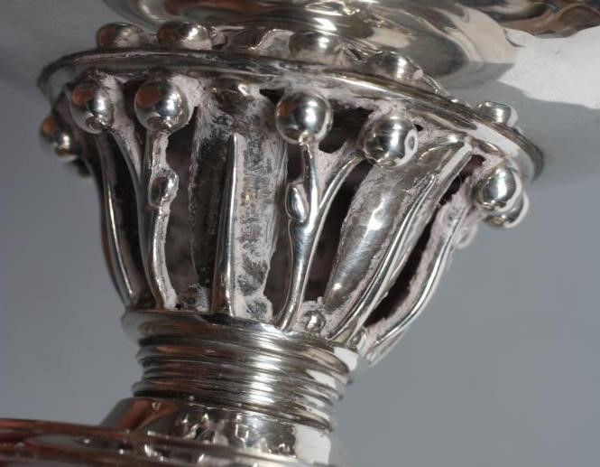 A GEORG JENSEN "LOUVRE" TYPE SMALL BOWL Image