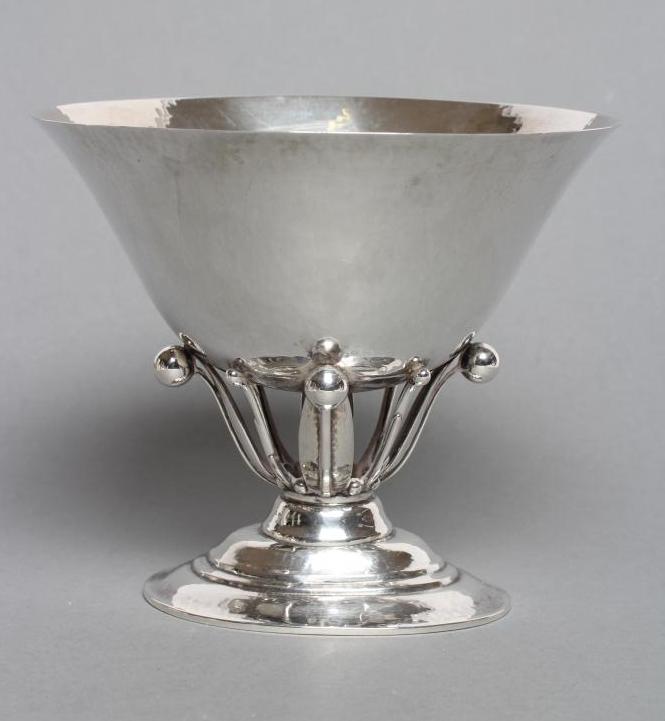 A GEORG JENSEN EPNS "LOUVRE" BOWL Image