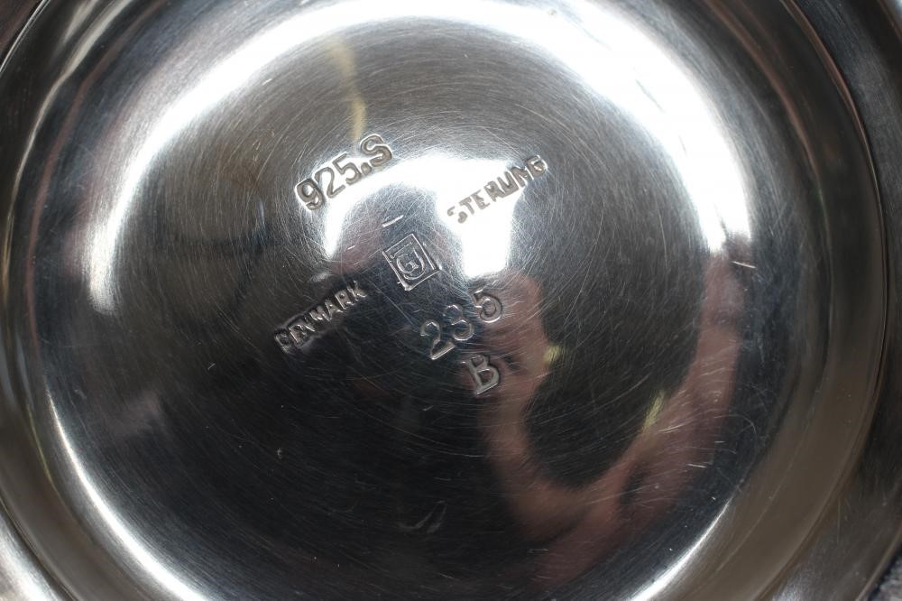 A GEORG JENSEN SUGAR BASKET Image