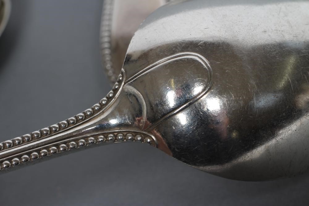 A LATE VICTORIAN SET OF SIX DESSERT FORKS Image