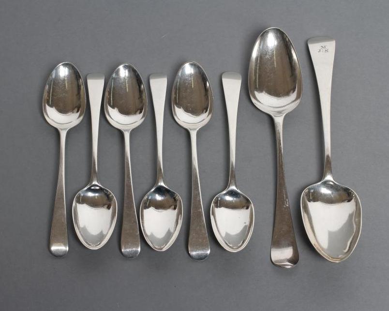 A GEORGE II FANCY BACK TABLESPOON Image