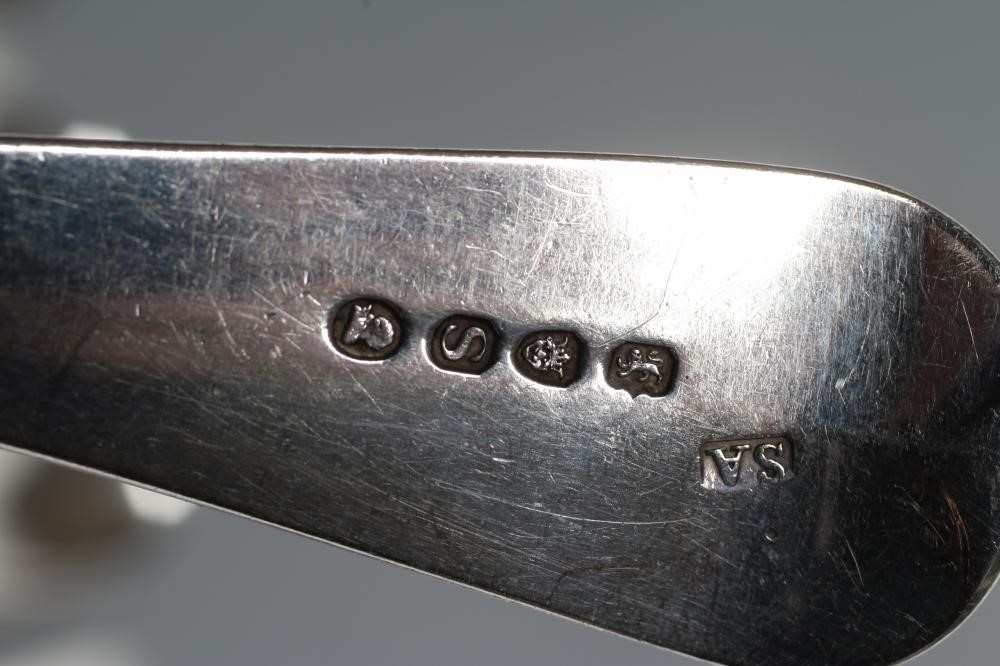 A GEORGE II FANCY BACK TABLESPOON Image