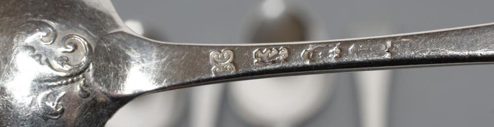 A GEORGE II FANCY BACK TABLESPOON Image