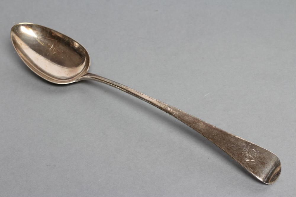 A LATE GEORGE III BASTING SPOON Image
