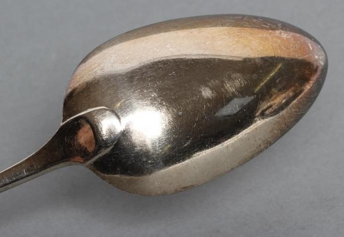A LATE GEORGE III BASTING SPOON Image