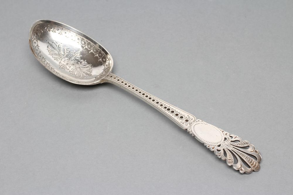 A MID VICTORIAN SERVING SPOON Image