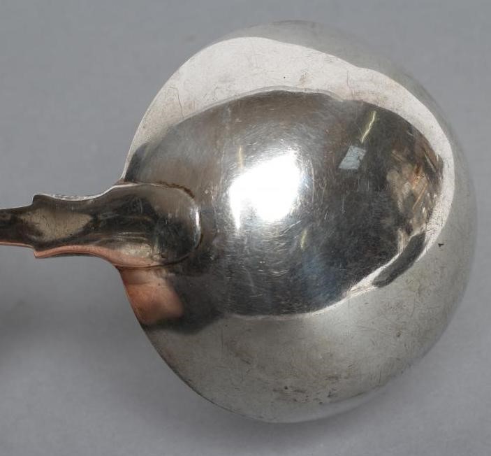 AN EARLY VICTORIAN SCOTTISH SOUP LADLE Image