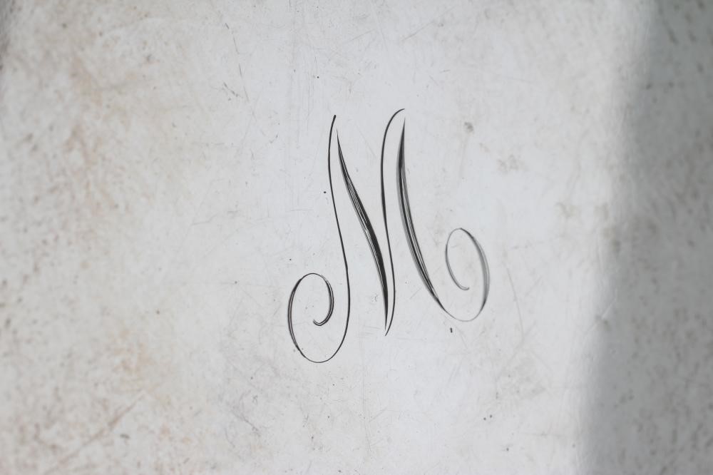 AN EDWARDIAN SMALL SALVER Image