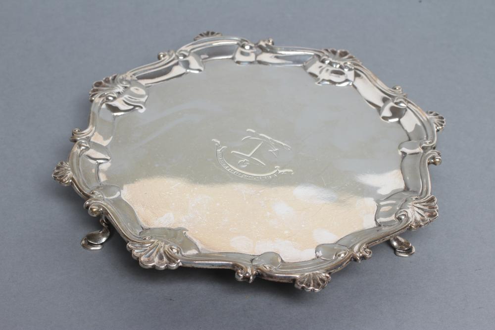 A GEORGE III WAITER Image