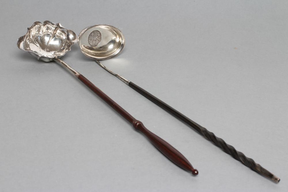 A LATE GEORGE III PUNCH LADLE Image
