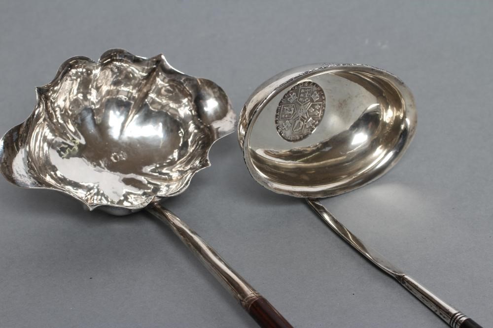 A LATE GEORGE III PUNCH LADLE Image