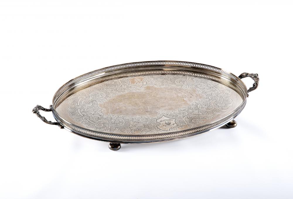 AN EDWARDIAN TRAY Image