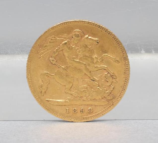 A VICTORIA OH HALF SOVEREIGN Image