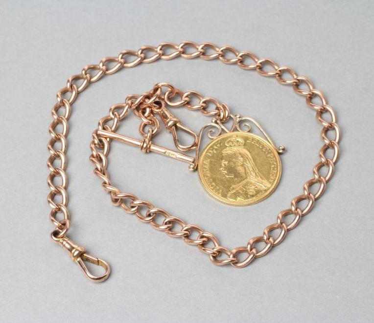 A VICTORIA JH HEAD GOLD £2 Image