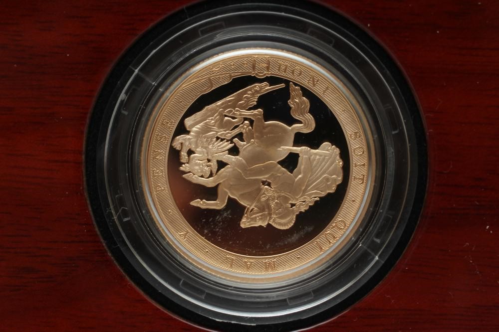 "THE SOVEREIGN FIVE COIN GOLD PROOF SET" Image