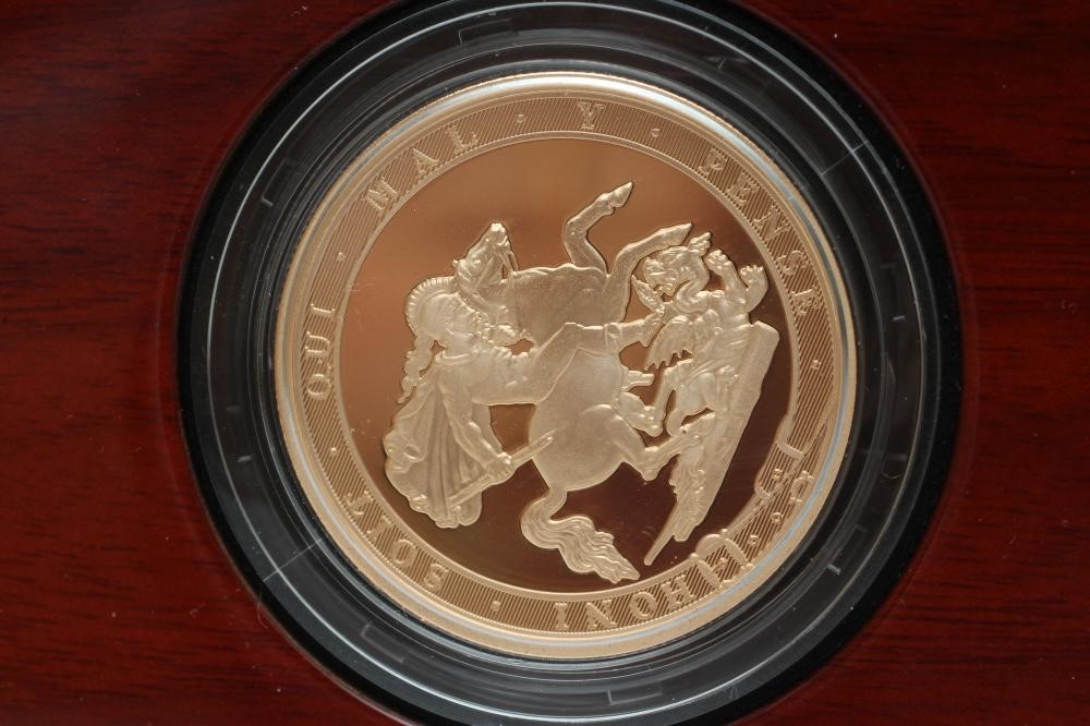 "THE SOVEREIGN FIVE COIN GOLD PROOF SET" Image