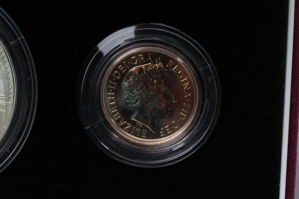 THE VICTORIA CENTENARY THREE COIN COLLECTION Image