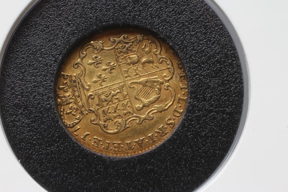 A GEORGE II GOLD GUINEA Image