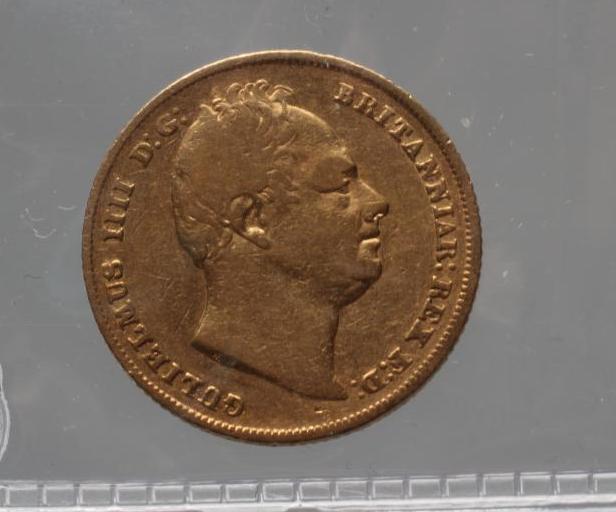 A GEORGE IV SHIELD BACK SOVEREIGN Image