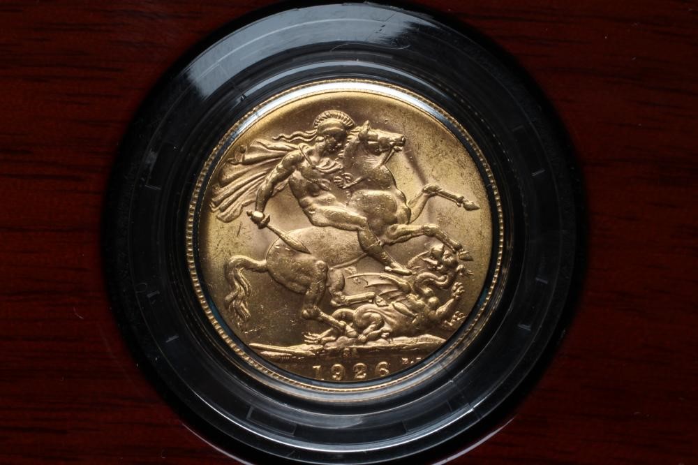 PLATINUM WEDDING TWO COIN BIRTH YEAR SOVEREIGN SET Image