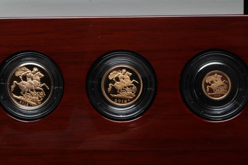 THE 2016 GOLD PROOF THREE COIN SET Image