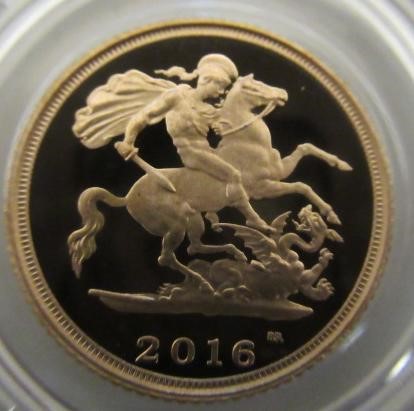 THE 2016 GOLD PROOF THREE COIN SET Image