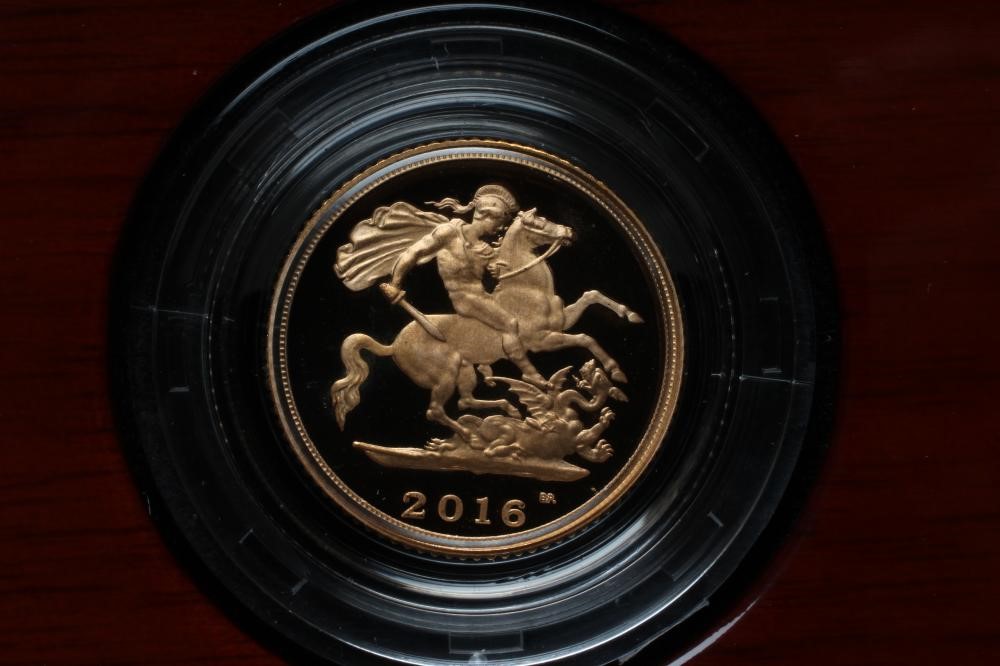 THE 2016 GOLD PROOF THREE COIN SET Image