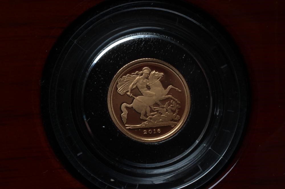 THE 2016 GOLD PROOF THREE COIN SET Image