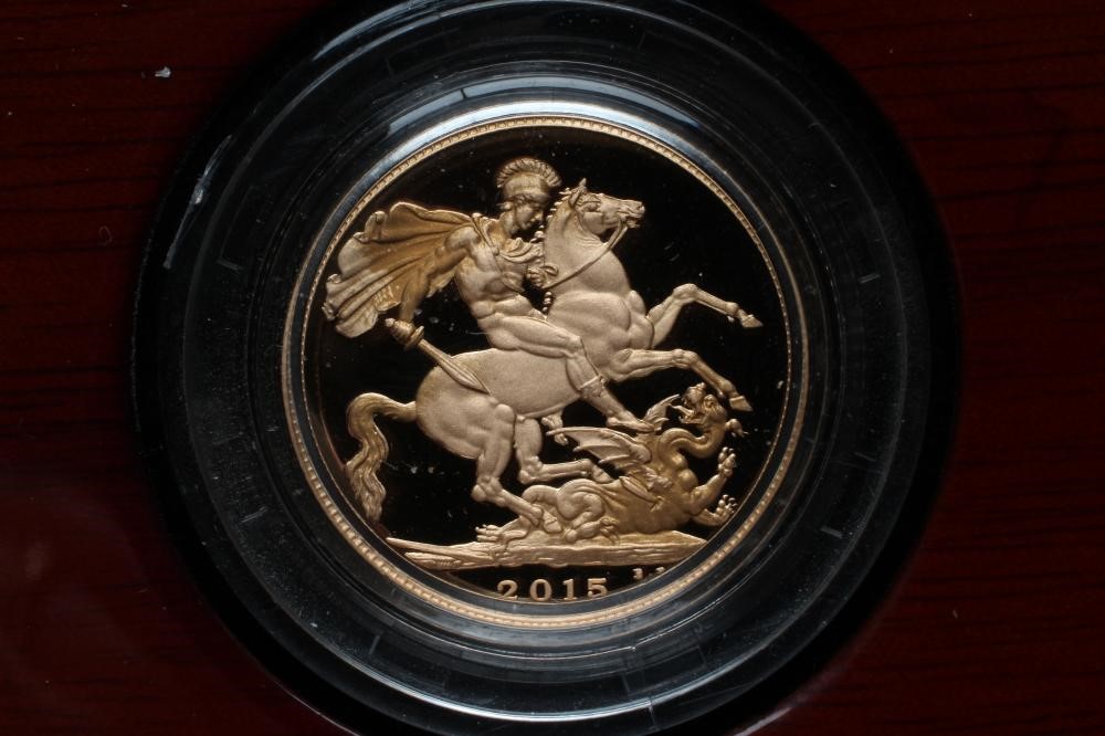 THE 2015 GOLD PROOF THREE COIN SET Image