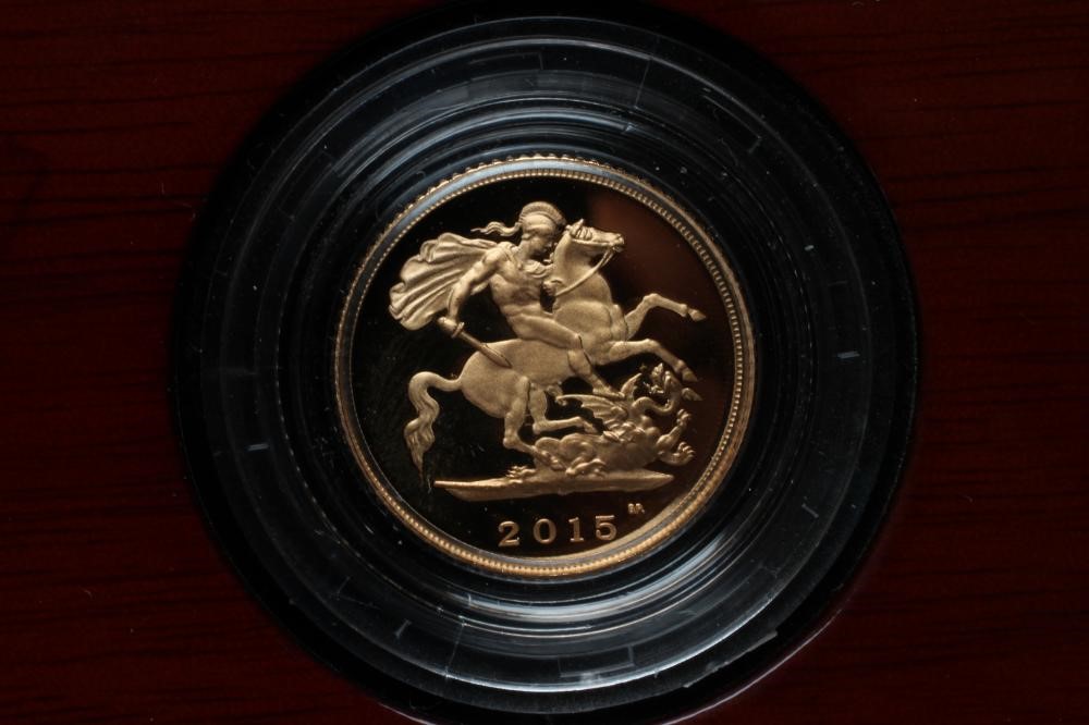 THE 2015 GOLD PROOF THREE COIN SET Image