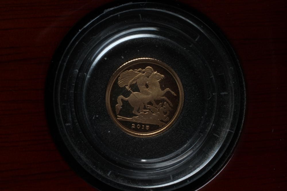 THE 2015 GOLD PROOF THREE COIN SET Image