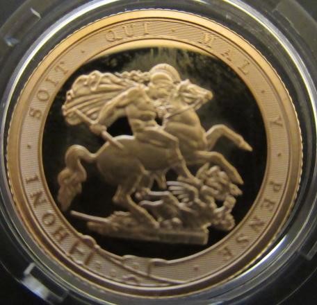 THE PIEDFORT GOLD PROOF DOUBLE SOVEREIGN Image