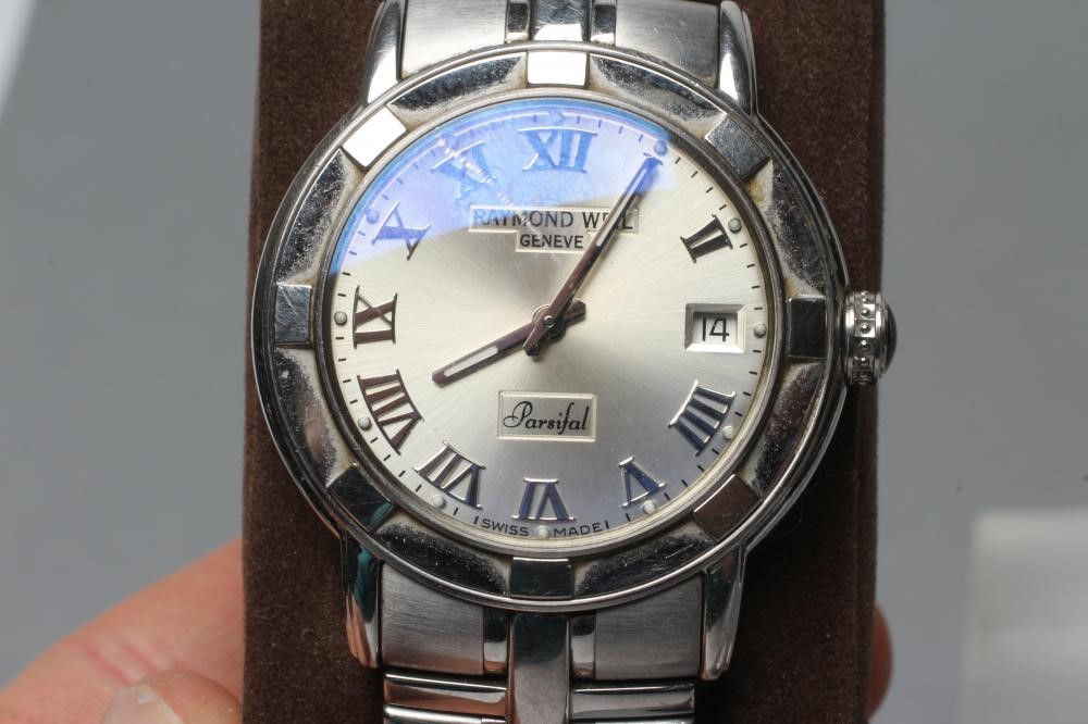 TWO GENTLEMAN'S RAYMOND WEIL WRISTWATCHES Image