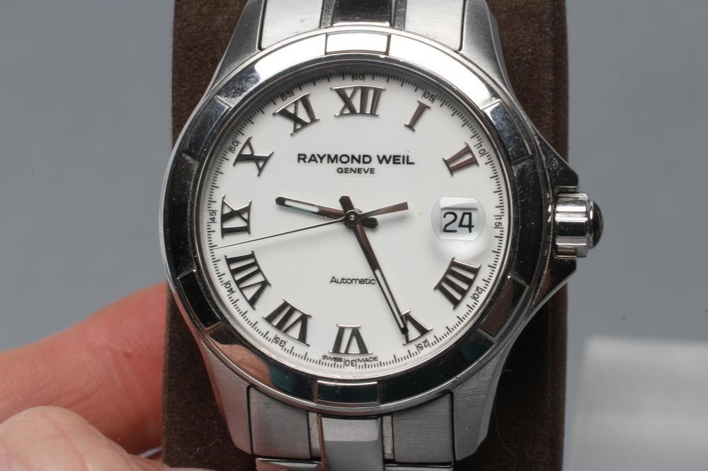TWO GENTLEMAN'S RAYMOND WEIL WRISTWATCHES Image