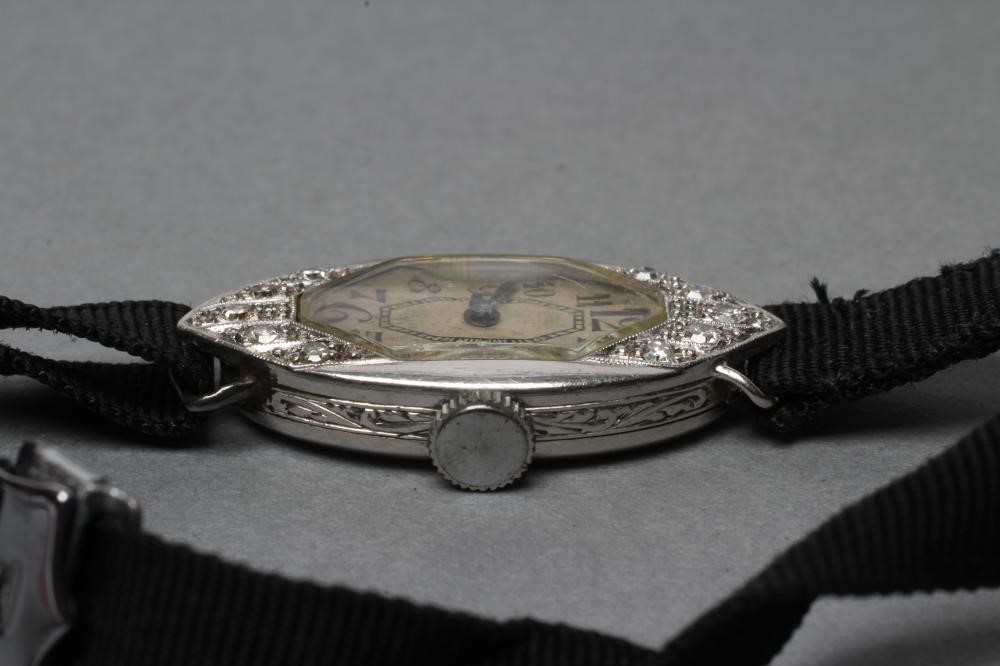 A DIAMOND COCKTAIL WATCH Image