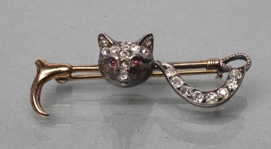 AN EDWARDIAN STOCK PIN Image