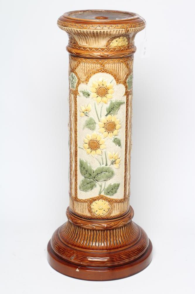 A BURMANTOFTS FAIENCE JARDINIERE STAND Image