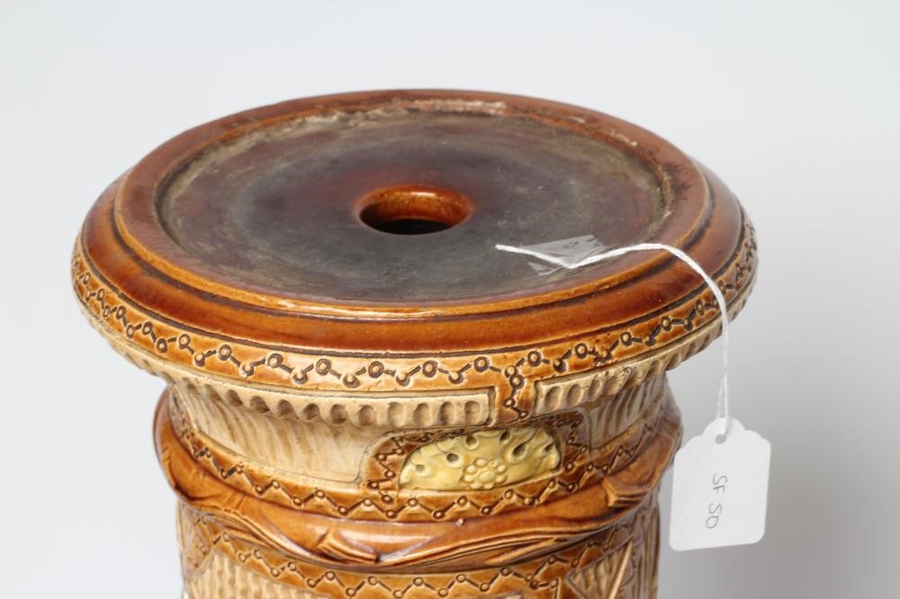 A BURMANTOFTS FAIENCE JARDINIERE STAND Image