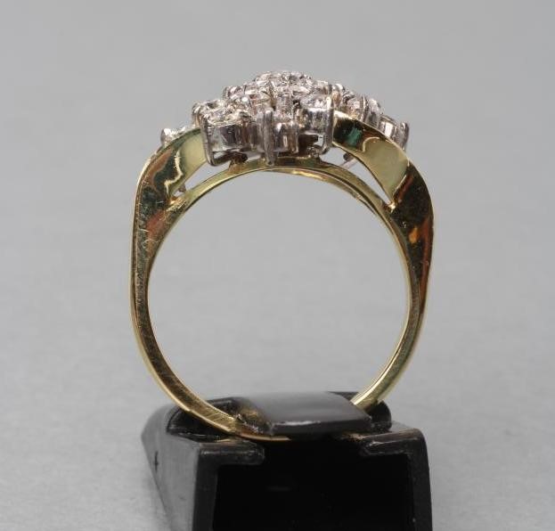 A DIAMOND COCKTAIL RING Image