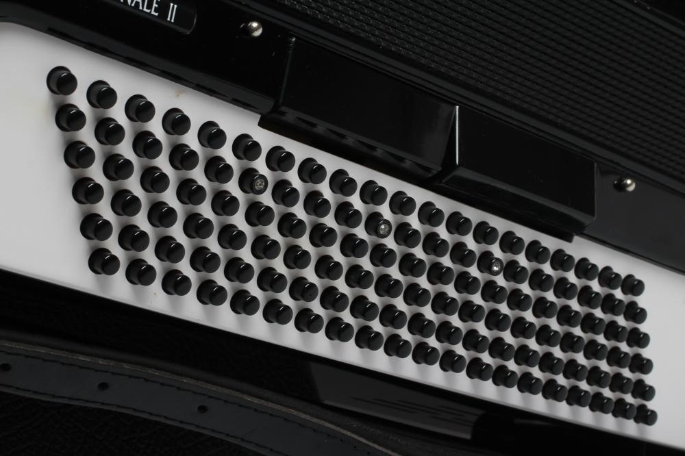 A PAOLO SOPRANI PROFESSIONALE II ACCORDION in black Image