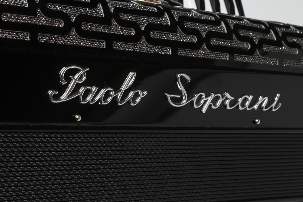 A PAOLO SOPRANI PROFESSIONALE II ACCORDION in black Image