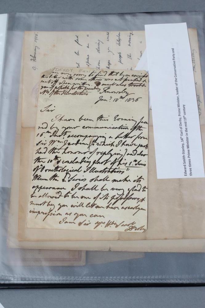 A COLLECTION OF CORRESPONDENCE AND EPHEMERA of political interest Image